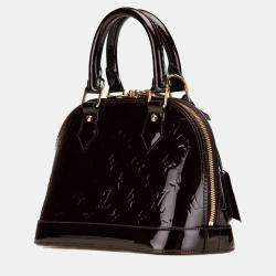 Louis Vuitton Purple Monogram Vernis Alma BB