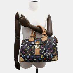 Louis Vuitton Multicolor/Noir Monogram Speedy 30 Bag