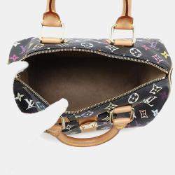 Louis Vuitton Multicolor/Noir Monogram Speedy 30 Bag