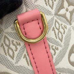 Louis Vuitton Ecru Beige Pink Jacquard Since 1854 Noe Purse Shoulder Bag
