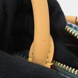 Louis Vuitton Blue Damier Denim Speedy Bandouliere 25 Handbag