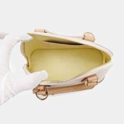 Louis Vuitton Damierious Peach Damier Ebene Canvas Alma BB Handbag