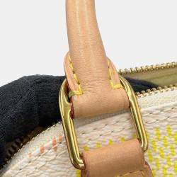 Louis Vuitton Damierious Peach Damier Ebene Canvas Alma BB Handbag