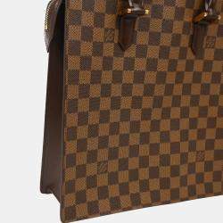 Pre Owned Louis Vuitton Damier Ebene Canvas Venice PM Tote Bag