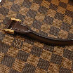 Pre Owned Louis Vuitton Damier Ebene Canvas Venice PM Tote Bag