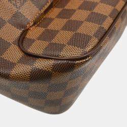 Pre Owned Louis Vuitton Damier Ebene Canvas Olaf MM Shoulder Bag