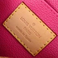 Louis Vuitton Black Monogram Multicolor Pochette Cosmetic Bag