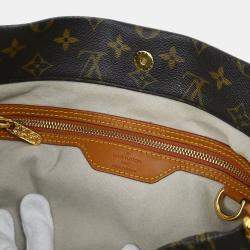 Pre Owned Louis Vuitton Monogram Dentelle Fersen GM Shoulder Bag