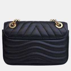 Louis Vuitton Black New Wave Chain PM Bag