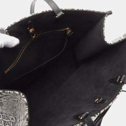 Louis Vuitton Black Canvas Since 1854 OnTheGo GM Bag