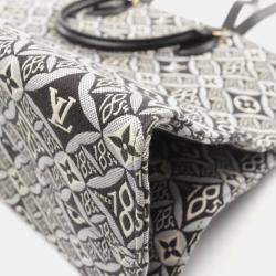 Louis Vuitton Black Canvas Since 1854 OnTheGo GM Bag