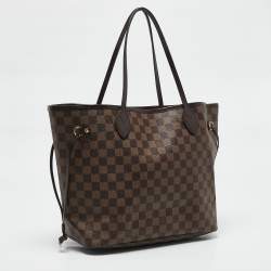 Louis Vuitton Damier Ebene Canvas Neverfull MM Bag