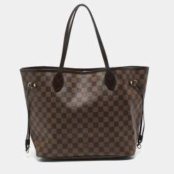 Louis Vuitton Damier Ebene Canvas Neverfull MM Bag