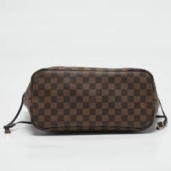 Louis Vuitton Damier Ebene Canvas Neverfull MM Bag