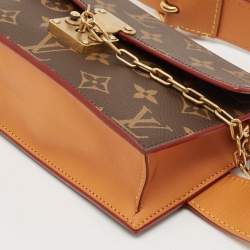 Pre Owned Louis Vuitton Monogram Canvas S Lock Belt Pouch