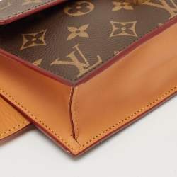 Pre Owned Louis Vuitton Monogram Canvas S Lock Belt Pouch