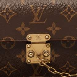 Pre Owned Louis Vuitton Monogram Canvas S Lock Belt Pouch