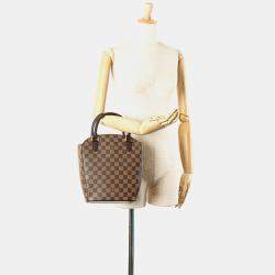 Louis Vuitton Brown Damier Ebene Canvas Sarria Seau Tote Bag