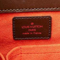 Louis Vuitton Brown Damier Ebene Canvas Sarria Seau Tote Bag