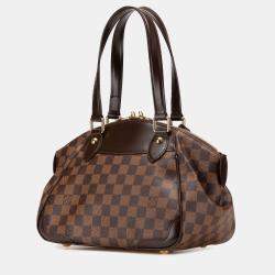 Louis Vuitton Brown Damier Ebene Verona PM Shoulder Bag