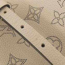 Louis Vuitton Beige, Galle Mahina Leather Bella Shoulder Bag