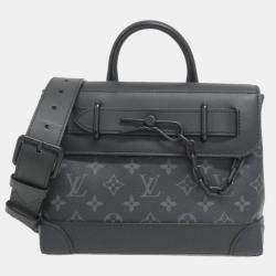 Louis Vuitton Monogram Eclipse Canvas Steamer PM Shoulder Bag