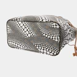 Louis Vuitton Canvas Monogram Neverfull MM Kusama Yayoi Tote Bag
