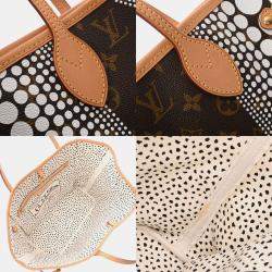 Louis Vuitton Canvas Monogram Neverfull MM Kusama Yayoi Tote Bag