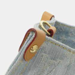 Louis Vuitton Blue Monogram Denim By The Pool Let Go Tote Bag