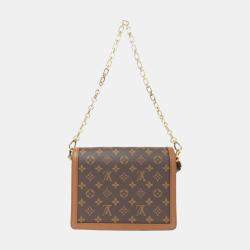Pre Owned Louis Vuitton Monogram Reverse Dauphine MM Shoulder Bag
