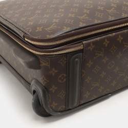 Louis Vuitton Monogram Canvas Business Pegase Legere 55 Luggage