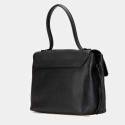Louis Vuitton Black Calfskin Lockme PM Shoulder Bag
