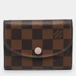 Louis Vuitton Damier Ebene Canvas Rosalie Coin Purse