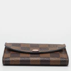 Louis Vuitton Damier Ebene Canvas Rosalie Coin Purse