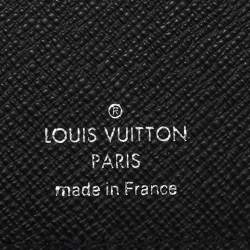 Louis Vuitton Black Epi Leather Twist Compact Wallet
