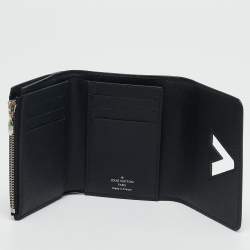 Louis Vuitton Black Epi Leather Twist Compact Wallet