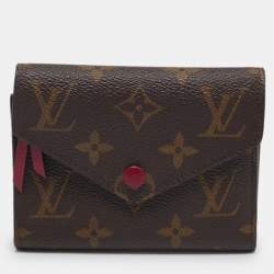 Louis Vuitton Monogram Canvas Victorine Compact Wallet