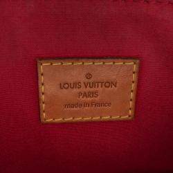 Louis Vuitton Red Monogram Vernis Montana