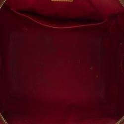 Louis Vuitton Red Monogram Vernis Montana