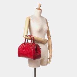 Louis Vuitton Red Monogram Vernis Montana
