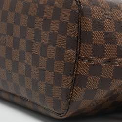 Pre Owned Louis Vuitton Damier Ebene Canvas Neverfull MM Bag