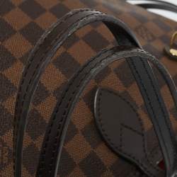 Pre Owned Louis Vuitton Damier Ebene Canvas Neverfull MM Bag