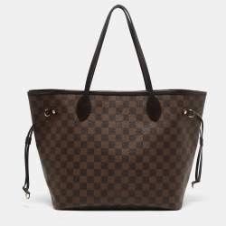 Pre Owned Louis Vuitton Damier Ebene Canvas Neverfull MM Bag