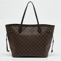 Pre Owned Louis Vuitton Damier Ebene Canvas Neverfull MM Bag