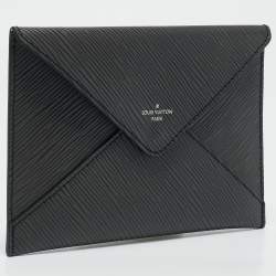Pre Owned  Louis Vuitton Etain Epi Leather Invitation Envelope Clutch