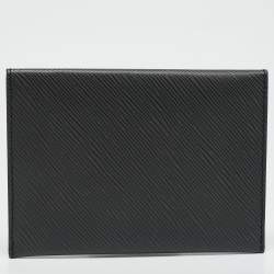 Pre Owned  Louis Vuitton Etain Epi Leather Invitation Envelope Clutch