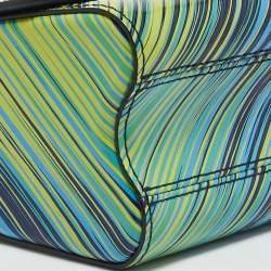 مملوكة مسبقًا Louis Vuitton Vert/Rouge Tropical Epi Leather Twist MM Bag