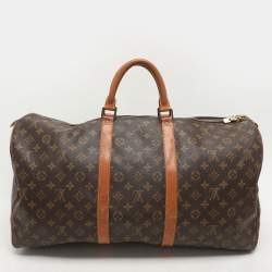 Louis Vuitton Monogram Canvas Keepall 55 Bag