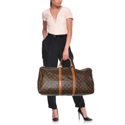 Louis Vuitton Monogram Canvas Keepall 55 Bag