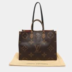 Louis Vuitton Monogram Reverse Giant Canvas OnTheGo GM Bag